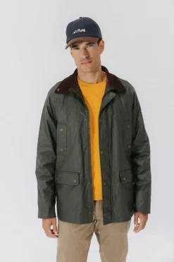 elPulpo Chaqueta encerada heritage Verde Best