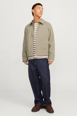 Jack & Jones Chaqueta estilo cortavientos gris