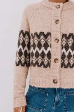 Cortefiel Chaqueta greca posicional Beige Outlet