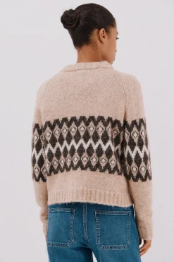 Cortefiel Chaqueta greca posicional Beige Outlet