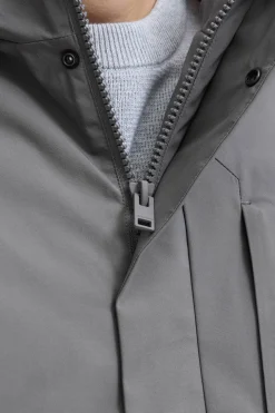 Jack & Jones Chaqueta impermeable gris Outlet