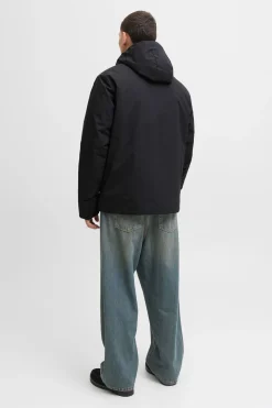 Jack & Jones Chaqueta impermeable negro Sale