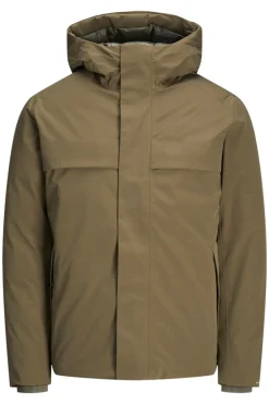 Jack & Jones Chaqueta insulada capucha Verde oscuro Discount