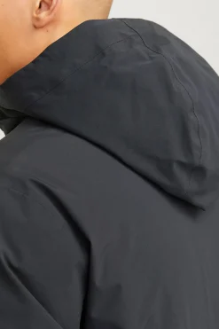 Jack & Jones Chaqueta insulada capucha Gris oscuro Discount