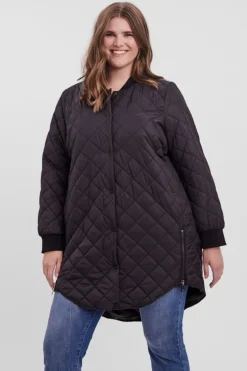 Vero Moda Curve Chaqueta larga Curve Negro Discount