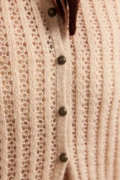 Slowlove Chaqueta larga punto Marfil Clearance