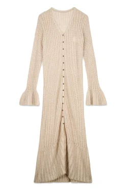 Slowlove Chaqueta larga punto Marfil Clearance