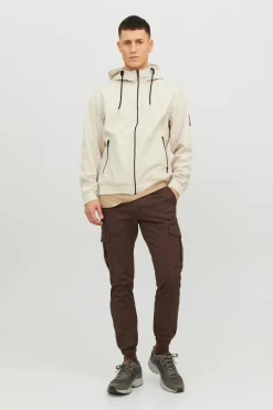 Jack & Jones Chaqueta ligera capucha gris Outlet