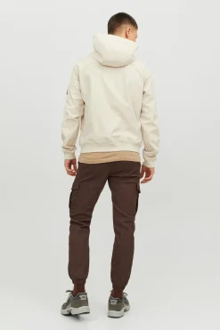 Jack & Jones Chaqueta ligera capucha gris Outlet