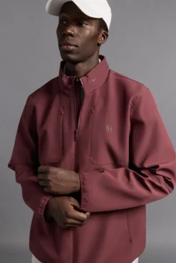 Pedro del Hierro Chaqueta lisa golf Burdeos Discount