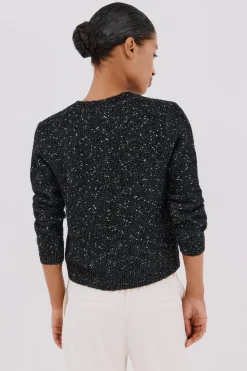 Cortefiel Chaqueta lúrex botones Negro New