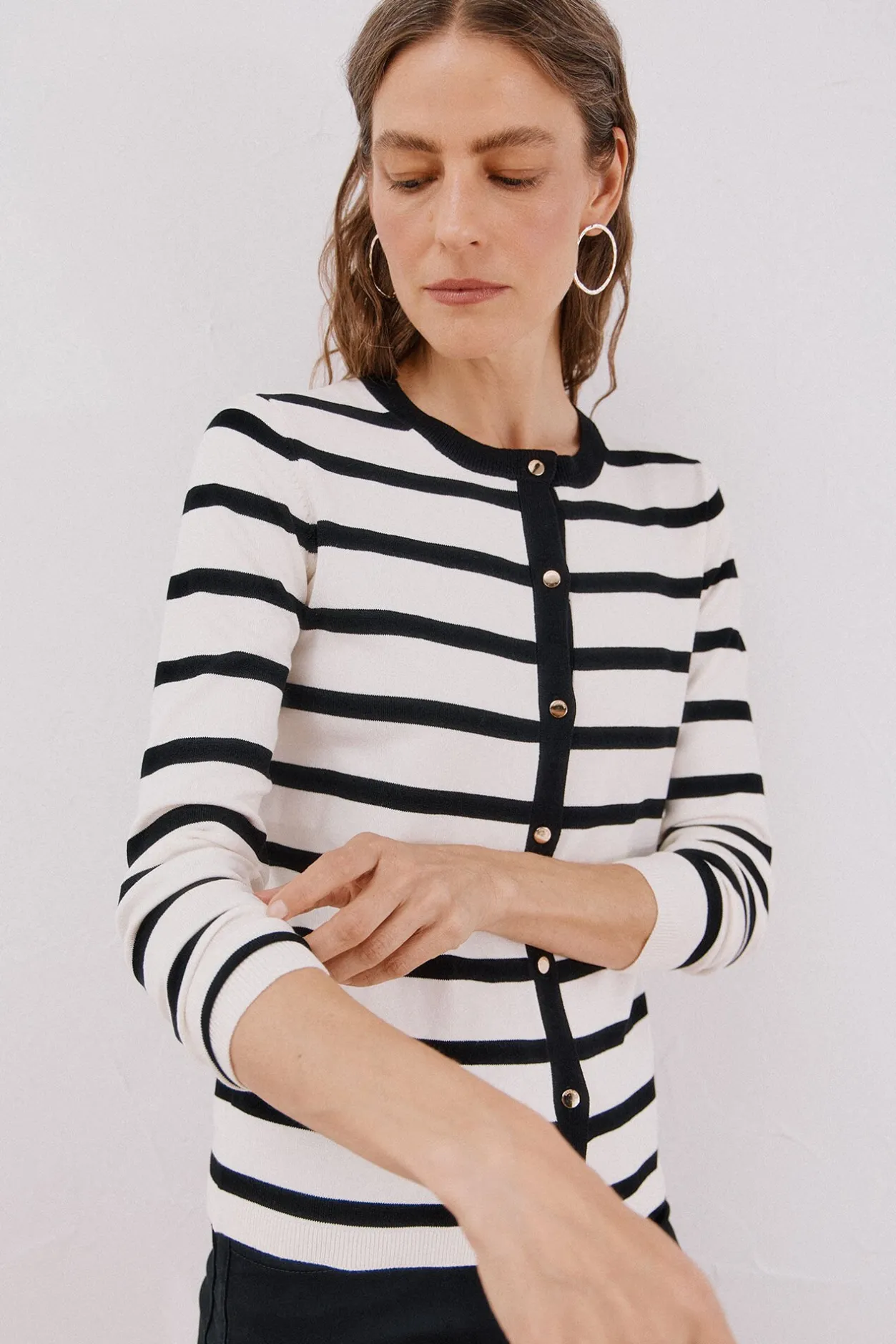 Cortefiel Chaqueta manga larga Blanco Sale