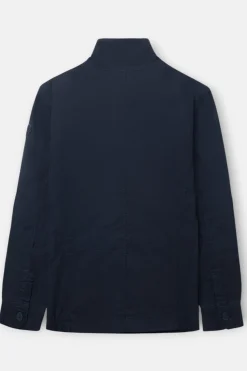 Silbon Chaqueta militar parches dye Azul marino Hot