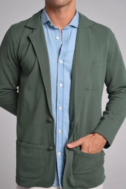 Cloking Chaqueta Piqué Singapore Verde New