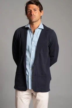 Cloking Chaqueta Piqué Singapore Azul marino Discount