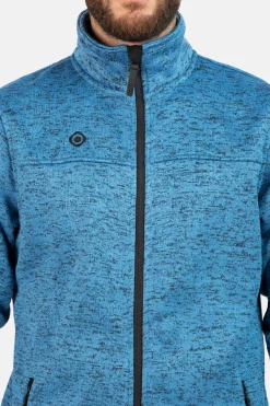 Izas Chaqueta polar de punto azul Hot