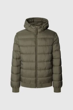 Pepe Jeans Chaqueta Puffer con capucha estampado Discount