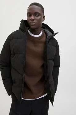 Jack & Jones Chaqueta puffer corta negro Clearance