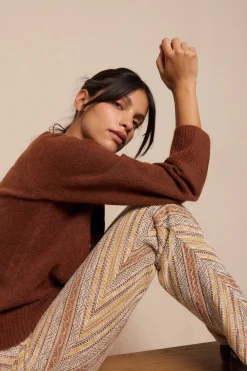 Slowlove Chaqueta punto Marrón Clearance