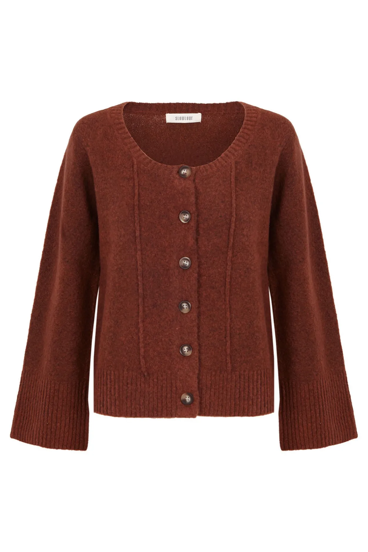 Slowlove Chaqueta punto Marrón Clearance