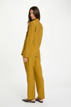 Morgan Chaqueta recta Amarillo Best