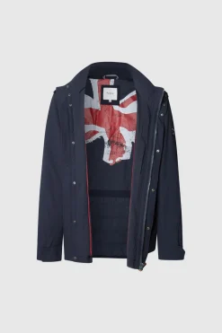 Pepe Jeans Chaqueta Sahariana Elástica azul New