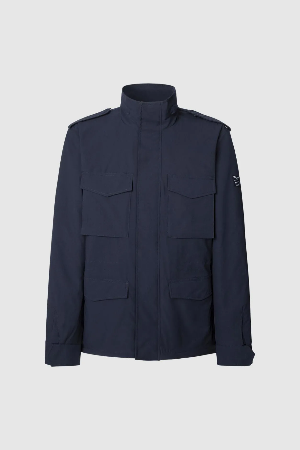 Pepe Jeans Chaqueta Sahariana Elástica azul New