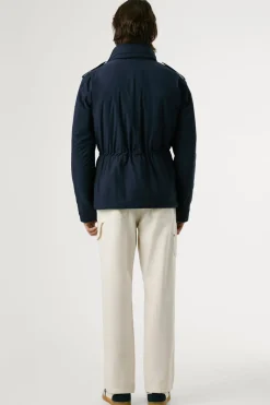 Pepe Jeans Chaqueta Sahariana Elástica azul New