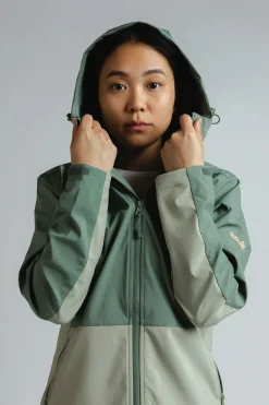 Izas Chaqueta softshell cortavientos acacia w kaki Discount