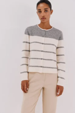 Cortefiel Chaqueta tacto suave Gris Best