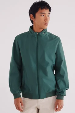 Springfield Chaqueta técnica verde Discount