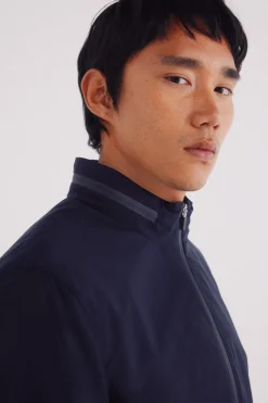 Springfield Chaqueta técnica azul Sale