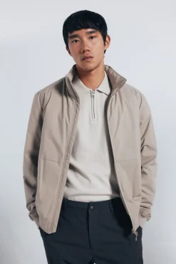 Springfield Chaqueta técnica acolchada nude Online