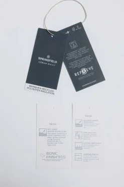 Springfield Chaqueta técnica acolchada azul Outlet