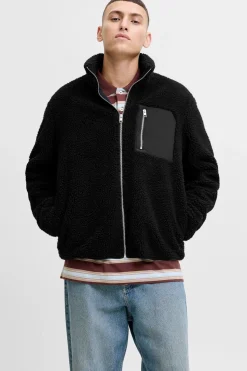 Jack & Jones Chaqueta teddy negro Online