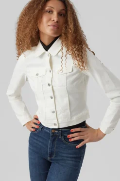 Vero Moda Chaqueta vaquera Blanco Sale