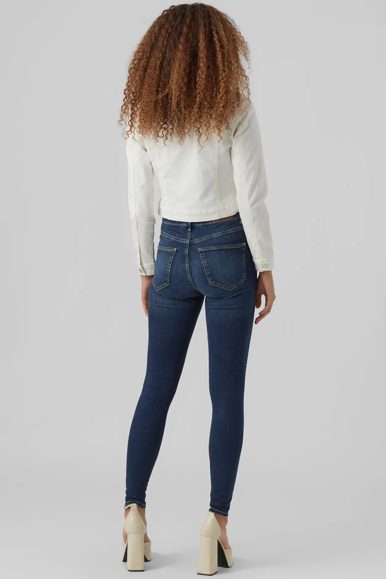 Vero Moda Chaqueta vaquera Blanco Sale