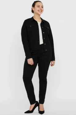 Vero Moda Curve Chaqueta vaquera talla grande Negro Online