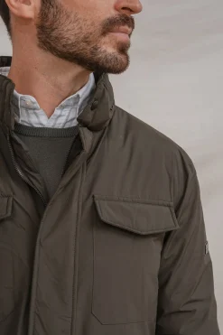 Celopman Chaquetón Multibolsillo verde Discount