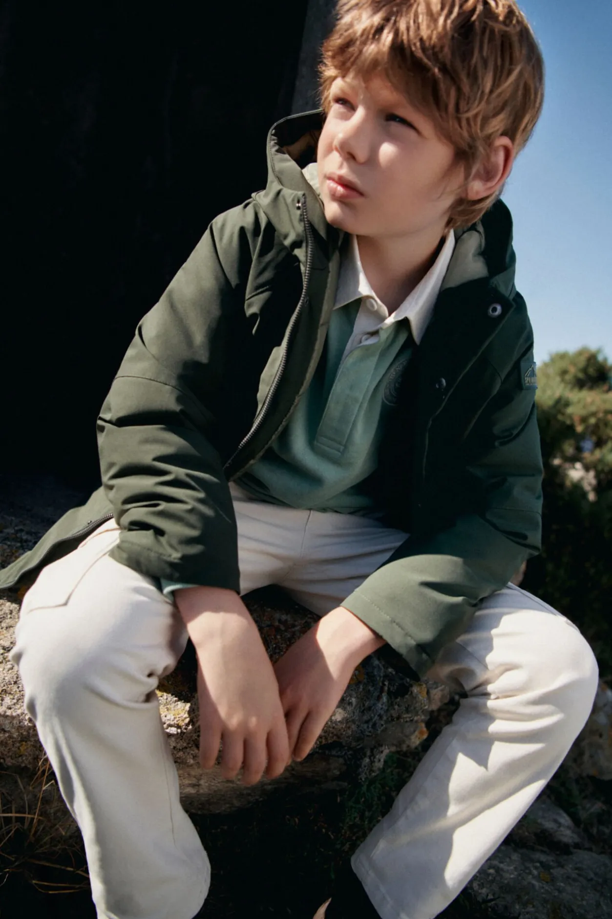 Springfield Kids Chino cargo niño niño estampado New