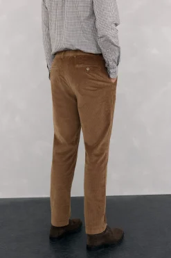 Pedro del Hierro Chino pana gruesa regular fit Marrón Best