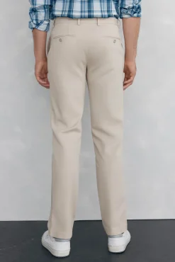 Pedro del Hierro Chino textura regular fit Beige Clearance