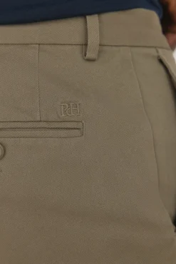 Pedro del Hierro Chino textura regular fit Verde Hot