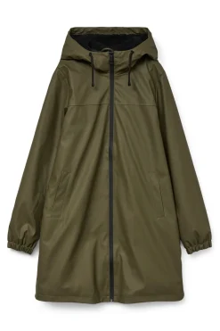 Vero Moda Chubasquero con capucha Verde Sale