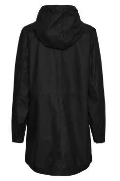 Vero Moda Chubasquero manga larga con capucha Negro Clearance