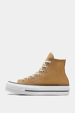 Converse Chuck Taylor ankle patch and All Star beige Outlet