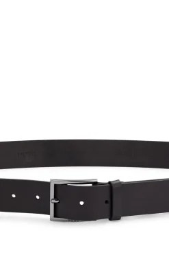 HUGO Cinturón piel Marr&oacute;n oscuro Online