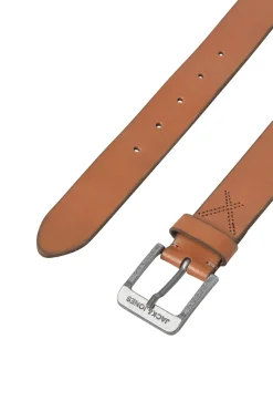Jack & Jones Cinturón piel marr&oacute;n