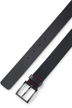 HUGO Cinturón piel Negro Discount