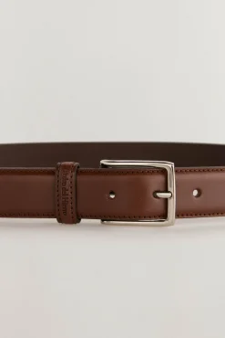 Pedro del Hierro Cinturón piel vestir Marr&oacute;n Clearance